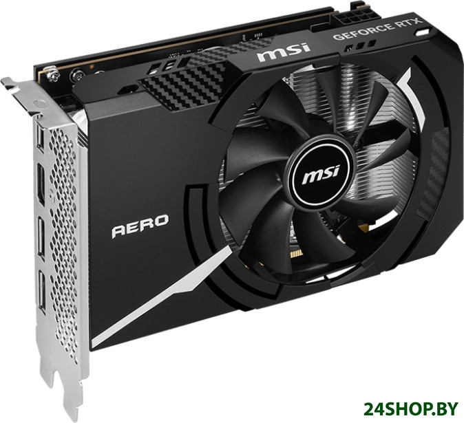 Видеокарта MSI GeForce RTX 4060 Aero ITX 8G OC Видеокарта MSI GeForce RTX 4060 Aero ITX 8G OC