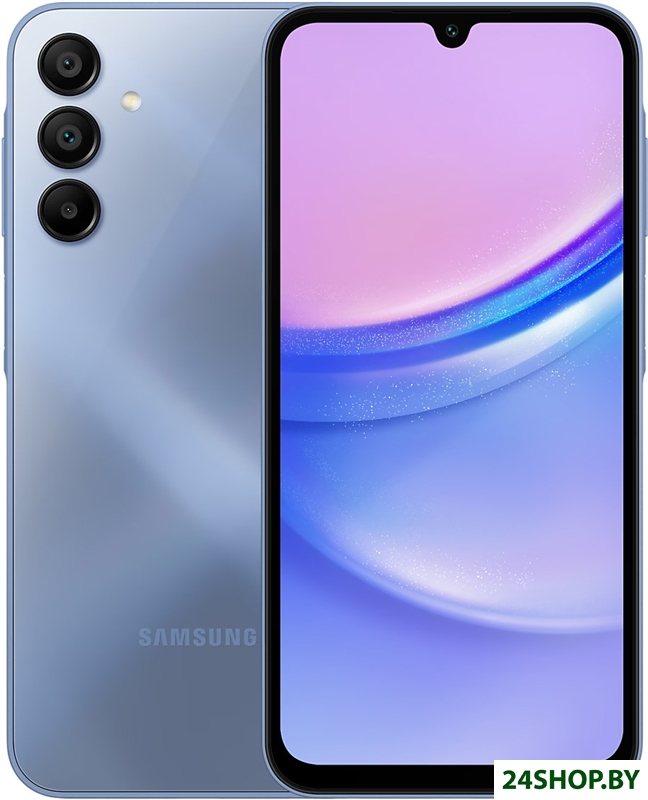 Смартфон Samsung Galaxy A15 8GB/256GB (синий, без Samsung Pay) Смартфон Samsung Galaxy A15 8GB/256GB (синий, без Samsung Pay)