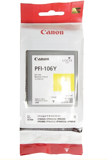 Картридж для принтера Canon PFI-106Y (6624B001) Картридж для принтера Canon PFI-106Y (6624B001)