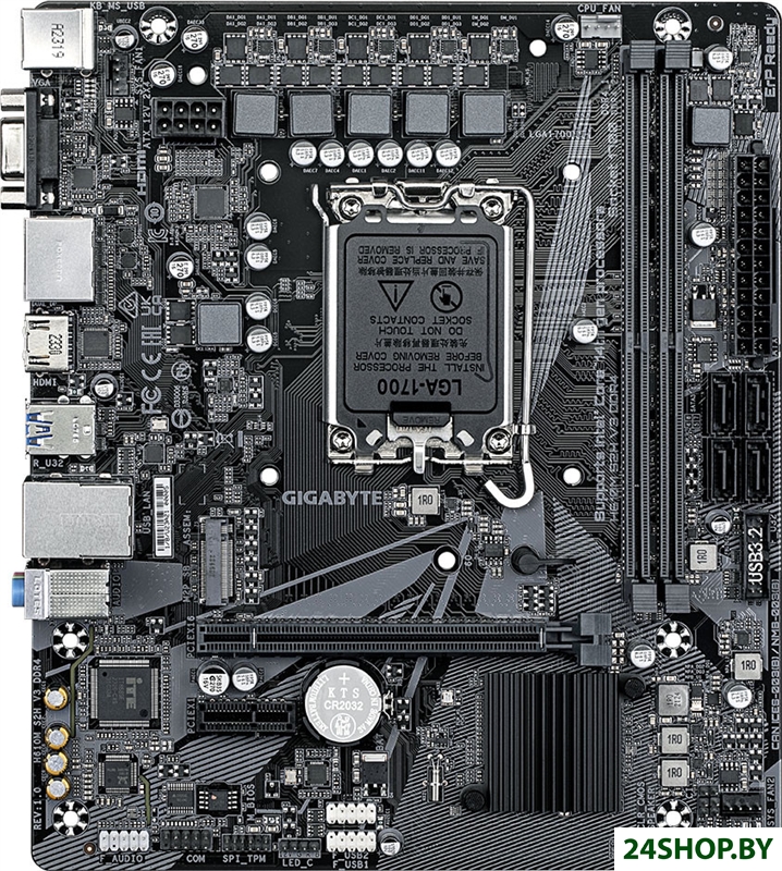 Материнская плата Gigabyte H610M S2H V3 DDR4 (rev. 1.0) Материнская плата Gigabyte H610M S2H V3 DDR4 (rev. 1.0)
