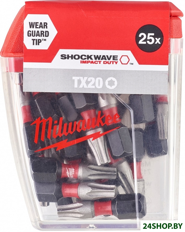 Набор бит Milwaukee 4932430875 (25 предметов) Набор бит Milwaukee 4932430875 (25 предметов)