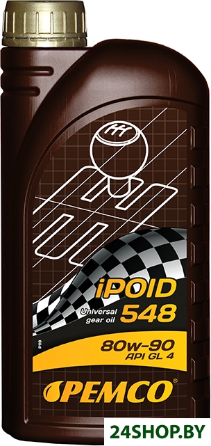 

Трансмиссионное масло Pemco iPOID 548 80W-90 GL-4 API GL-4 1л