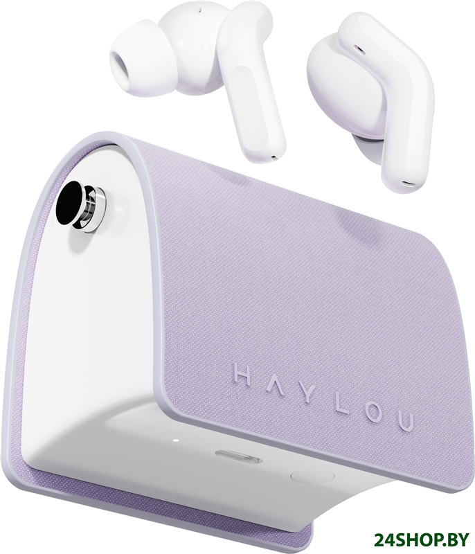 Наушники Haylou T87 Lady Bag (белый/фиолетовый, с цепочкой) Наушники Haylou T87 Lady Bag (белый/фиолетовый, с цепочкой)