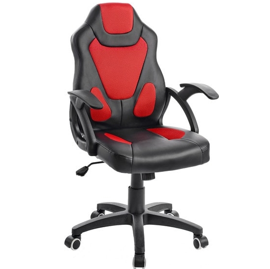 Кресло Mio Tesoro Пабло X-2756 (черный/красный) Кресло Mio Tesoro Пабло X-2756 (черный/красный)