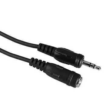 Кабель Hama H-43302 Jack 3.5 (m)/Jack 3.5 (f) (5 м) (черный) (00043302) Кабель Hama H-43302 Jack 3.5 (m)/Jack 3.5 (f) (5 м) (черный) (00043302)