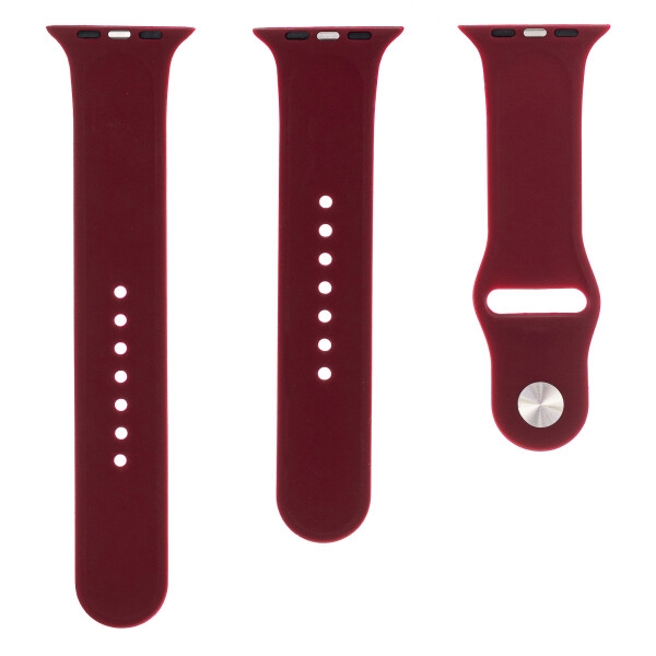 Ремешок Evolution AW44-S01 для Apple Watch 42/44 мм (wine red) Ремешок Evolution AW44-S01 для Apple Watch 42/44 мм (wine red)