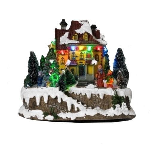 3D-фигура Luazon Новогодний город 4357380 3D-фигура Luazon Новогодний город 4357380