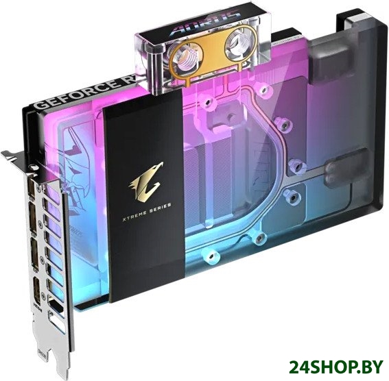 Видеокарта Gigabyte Aorus GeForce RTX 5080 Xtreme Waterforce WB 16G GV-N5080AORUSX WB-16GD Видеокарта Gigabyte Aorus GeForce RTX 5080 Xtreme Waterforce WB 16G GV-N5080AORUSX WB-16GD