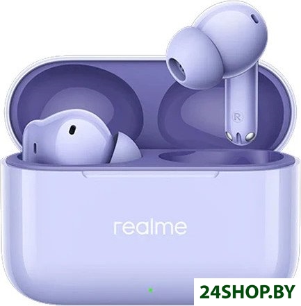 Наушники Realme Buds T200 (сиреневый) Наушники Realme Buds T200 (сиреневый)