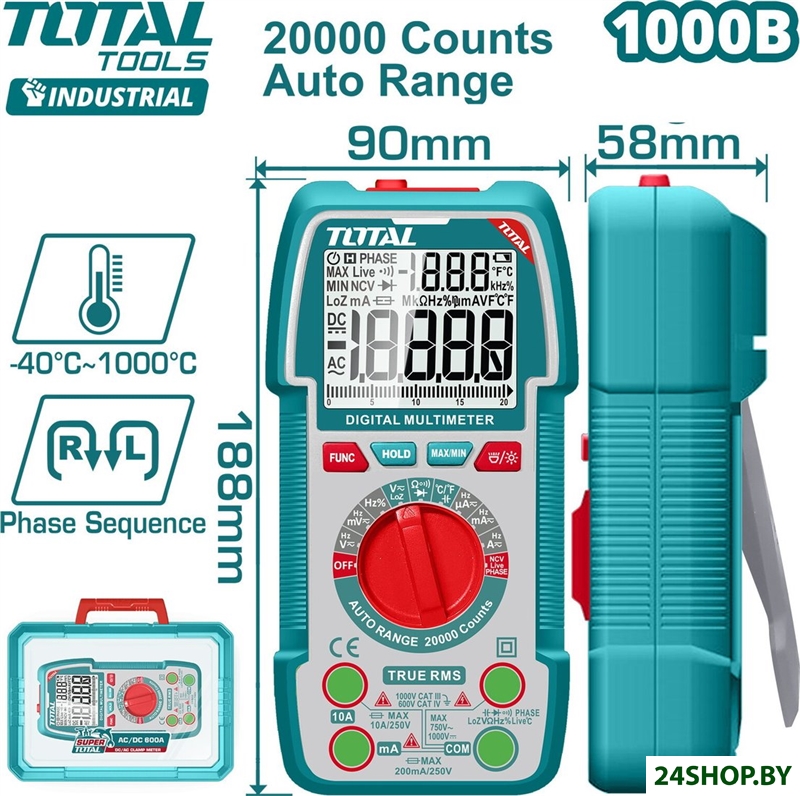 Мультиметр Total TMT5410003 Мультиметр Total TMT5410003