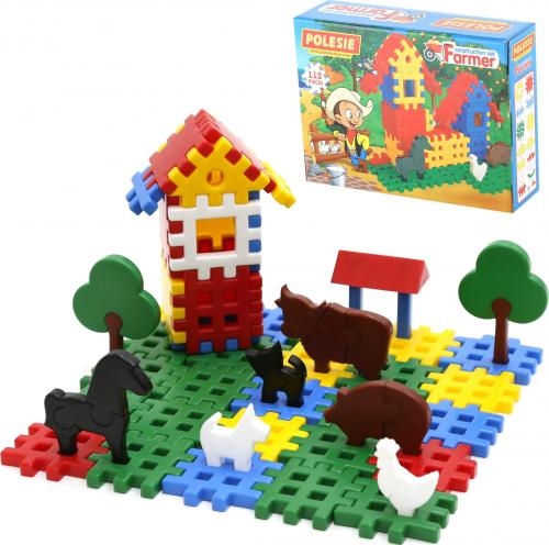 Конструктор Полесье 4864 Фермер Конструктор Полесье 4864 Фермер