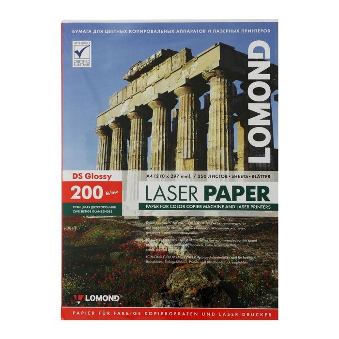 Фотобумага Lomond глянцевая двусторонняя А3 200 г/кв.м. 250 листов (0310331) Фотобумага Lomond глянцевая двусторонняя А3 200 г/кв.м. 250 листов (0310331)
