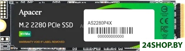 SSD Apacer AS2280P4X 256GB AP256GAS2280P4X SSD Apacer AS2280P4X 256GB AP256GAS2280P4X
