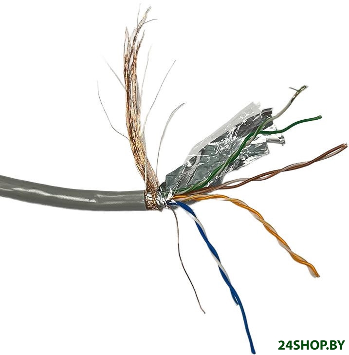 Кабель ExeGate SFTP4-C5e-CU-S24-IN-PVC-GY-305-FLUKE SFTP EX281809RUS Кабель ExeGate SFTP4-C5e-CU-S24-IN-PVC-GY-305-FLUKE SFTP EX281809RUS
