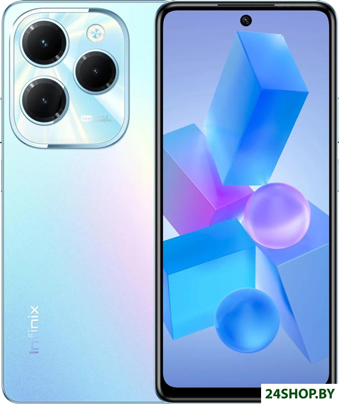 Смартфон Infinix Hot 40 X6836 8GB/256GB (голубой) Смартфон Infinix Hot 40 X6836 8GB/256GB (голубой)