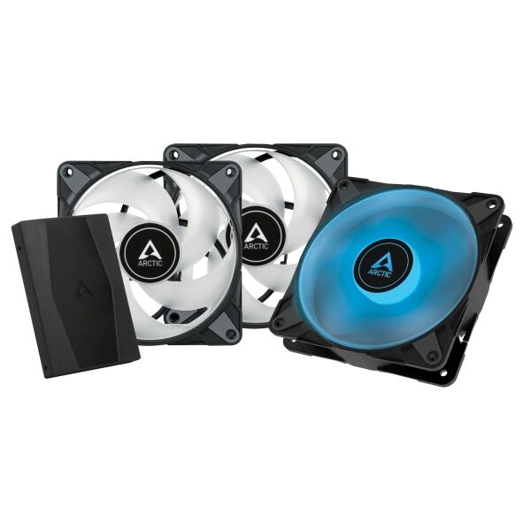 Вентилятор для корпуса Arctic P12 PWM PST RGB 0dB Triple Pack (3 шт) ACFAN00230A Вентилятор для корпуса Arctic P12 PWM PST RGB 0dB Triple Pack (3 шт) ACFAN00230A