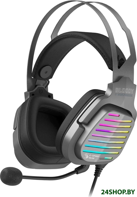 Наушники A4Tech Bloody G560 (черный/серый) Наушники A4Tech Bloody G560 (черный/серый)