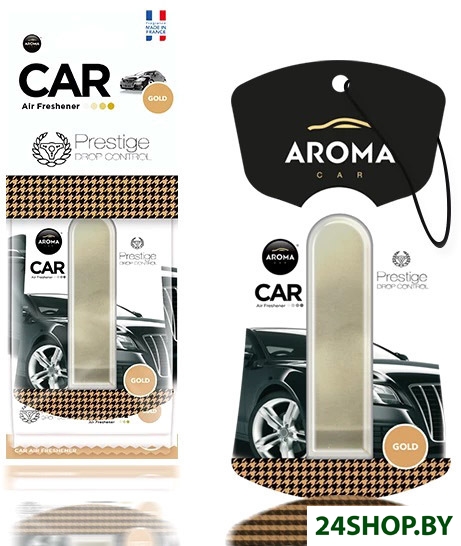 Aroma Car Prestige Drop Control Gold Aroma Car Prestige Drop Control Gold