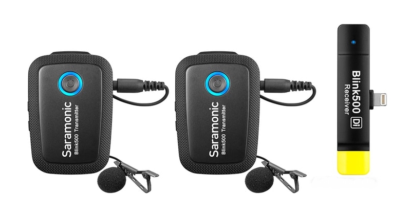 Микрофон Saramonic Blink 500 B4 (TX+TX+RXDi) Микрофон Saramonic Blink 500 B4 (TX+TX+RXDi)