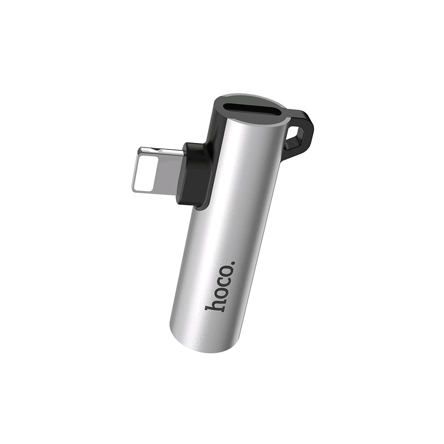 Адаптер Hoco LS21 Lightning (серебристый) Адаптер Hoco LS21 Lightning (серебристый)