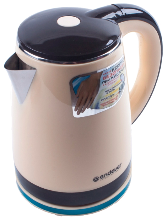 Электрочайник Endever Skyline KR-240 S (бежевый) Электрочайник Endever Skyline KR-240 S (бежевый)
