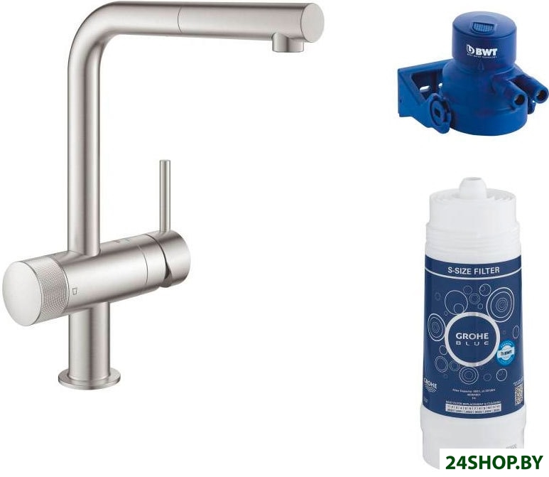 Стационарная система под мойкой Grohe Blue Pure Minta 119707 (суперсталь) Стационарная система под мойкой Grohe Blue Pure Minta 119707 (суперсталь)
