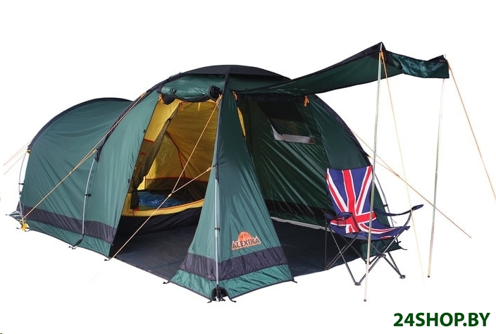 Палатка AlexikA Nevada 4 (зеленый) Палатка AlexikA Nevada 4 (зеленый)