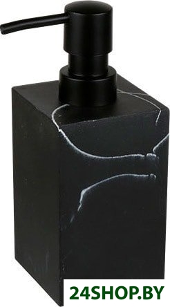 Дозатор для жидкого мыла Perfecto Linea Marble 35-000011 (черный) Дозатор для жидкого мыла Perfecto Linea Marble 35-000011 (черный)