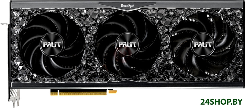 Видеокарта Palit GeForce RTX 4070 Ti Super GameRock OmniBlack 16GB NED47TS019T2-1020Q Видеокарта Palit GeForce RTX 4070 Ti Super GameRock OmniBlack 16GB NED47TS019T2-1020Q