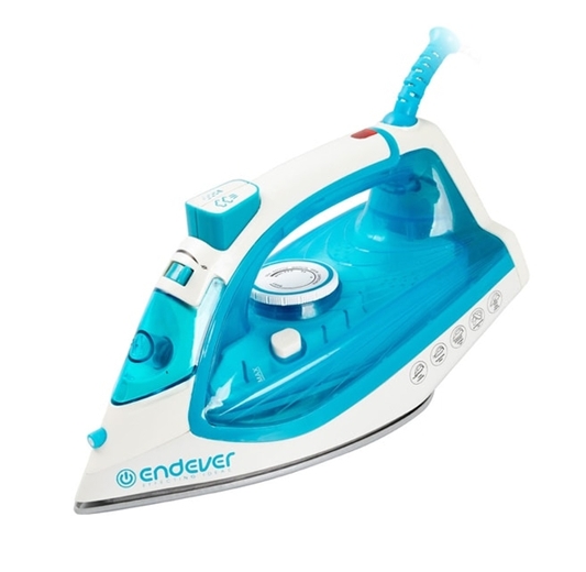 Утюг Endever Delta-201 (белый/голубой) Утюг Endever Delta-201 (белый/голубой)
