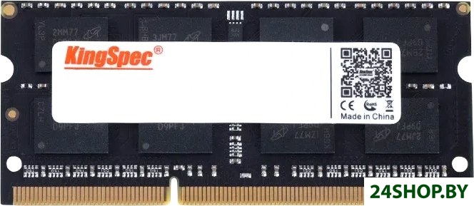 Оперативная память KingSpec 4ГБ DDR3 SODIMM 1600 МГц KS1600D3N13504G Оперативная память KingSpec 4ГБ DDR3 SODIMM 1600 МГц KS1600D3N13504G