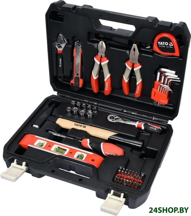 Универсальный набор инструментов Yato YT-38920 (60 предметов) Универсальный набор инструментов Yato YT-38920 (60 предметов)