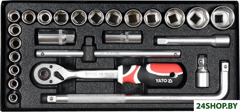 Универсальный набор инструментов Yato YT-12671 (25 предметов) Универсальный набор инструментов Yato YT-12671 (25 предметов)
