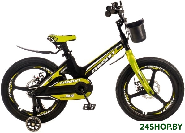 Детский велосипед Favorit Prestige PRS-20GNW (зеленый) Детский велосипед Favorit Prestige PRS-20GNW (зеленый)