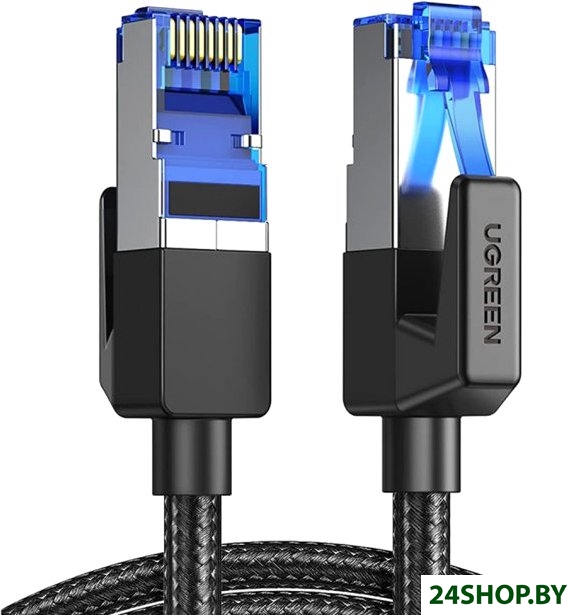Кабель Ugreen NW153 80432 RJ45 - RJ45 (3 м, черный) Кабель Ugreen NW153 80432 RJ45 - RJ45 (3 м, черный)