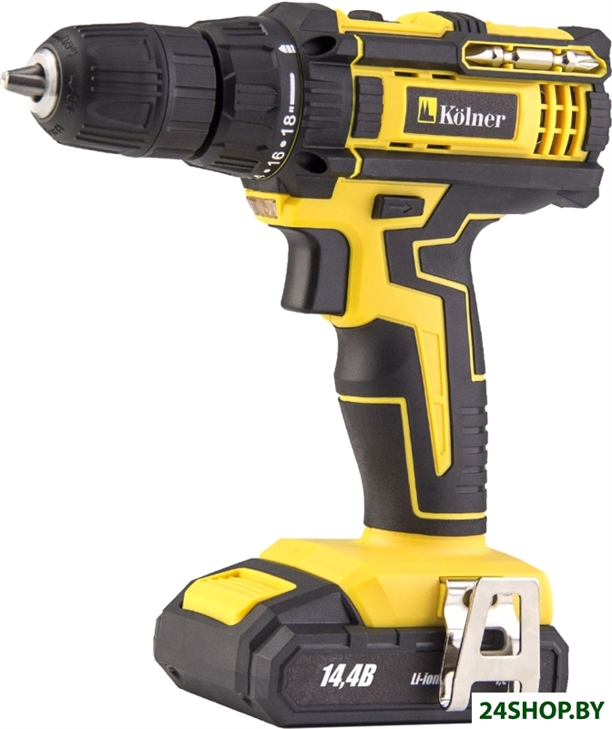 Дрель-шуруповерт Kolner KCD 14.4/2-2L (с 2-мя АКБ) Дрель-шуруповерт Kolner KCD 14.4/2-2L (с 2-мя АКБ)