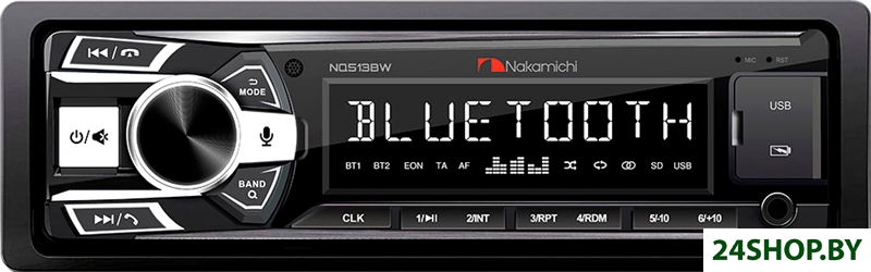 USB-магнитола Nakamichi NQ513BW USB-магнитола Nakamichi NQ513BW
