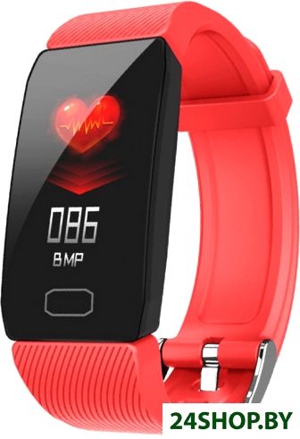 Фитнес-браслет BandRate Smart SHQ11 (черный/красный) Фитнес-браслет BandRate Smart SHQ11 (черный/красный)