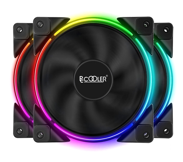 Вентилятор для корпуса PCCooler Corona FRGB Kit Вентилятор для корпуса PCCooler Corona FRGB Kit