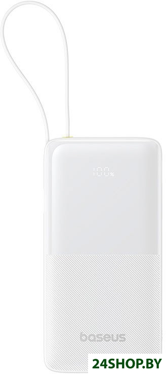 Внешний аккумулятор Baseus Bipow 2 Power Bank 20000mAh (белый) Внешний аккумулятор Baseus Bipow 2 Power Bank 20000mAh (белый)