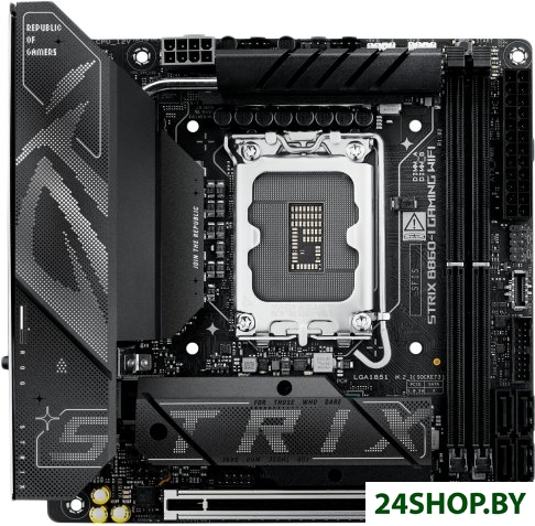 Материнская плата ASUS ROG Strix B860-I Gaming WiFi Материнская плата ASUS ROG Strix B860-I Gaming WiFi