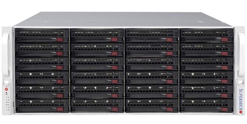 Корпус Supermicro SuperChassis CSE-846BE1C-R1K23B 1000W/1200W Корпус Supermicro SuperChassis CSE-846BE1C-R1K23B 1000W/1200W