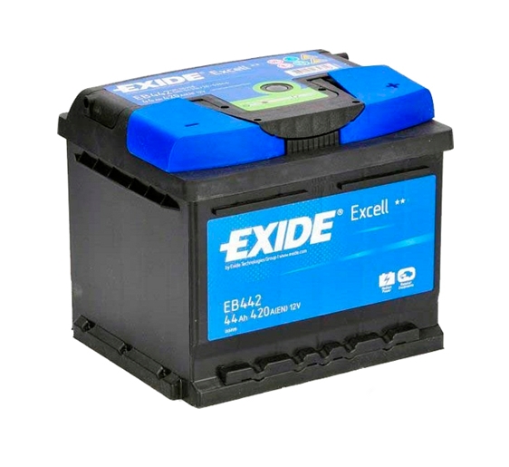 Автомобильный аккумулятор Exide Excell 12V/44Ah EB442