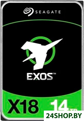 Жесткий диск Seagate Exos X18 14TB ST14000NM008J Жесткий диск Seagate Exos X18 14TB ST14000NM008J