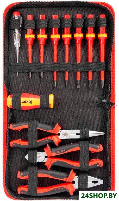 Электромонтажный набор КВТ Стандарт НИИ-22 88962 (12 предметов) Электромонтажный набор КВТ Стандарт НИИ-22 88962 (12 предметов)