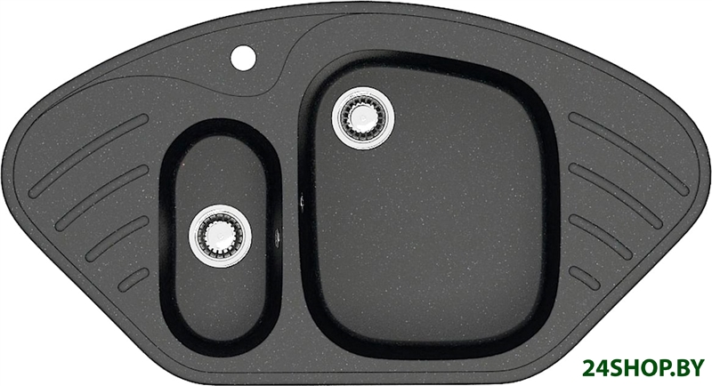 Кухонная мойка Berge BR-9550 (черный матовый) Кухонная мойка Berge BR-9550 (черный матовый)