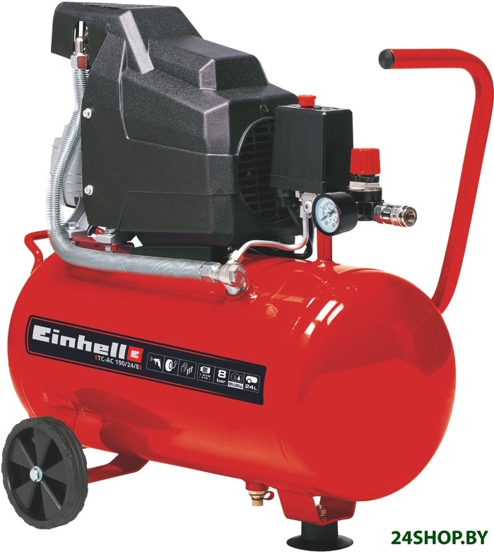 Компрессор Einhell TC-AC 190/24/8 Kit (4007339) Компрессор Einhell TC-AC 190/24/8 Kit (4007339)