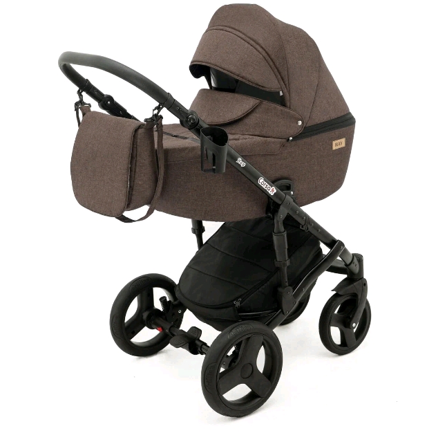 Коляска-люлька Ray Corsa (13/коричневый лен) Коляска-люлька Ray Corsa (13/коричневый лен)
