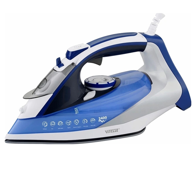 Утюг Vitesse VS-6009 (голубой) Утюг Vitesse VS-6009 (голубой)