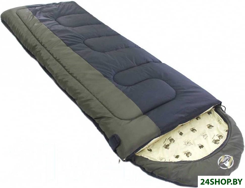 Спальный мешок BalMax Аляска Camping Plus Series -5 (правая молния, хаки) Спальный мешок BalMax Аляска Camping Plus Series -5 (правая молния, хаки)